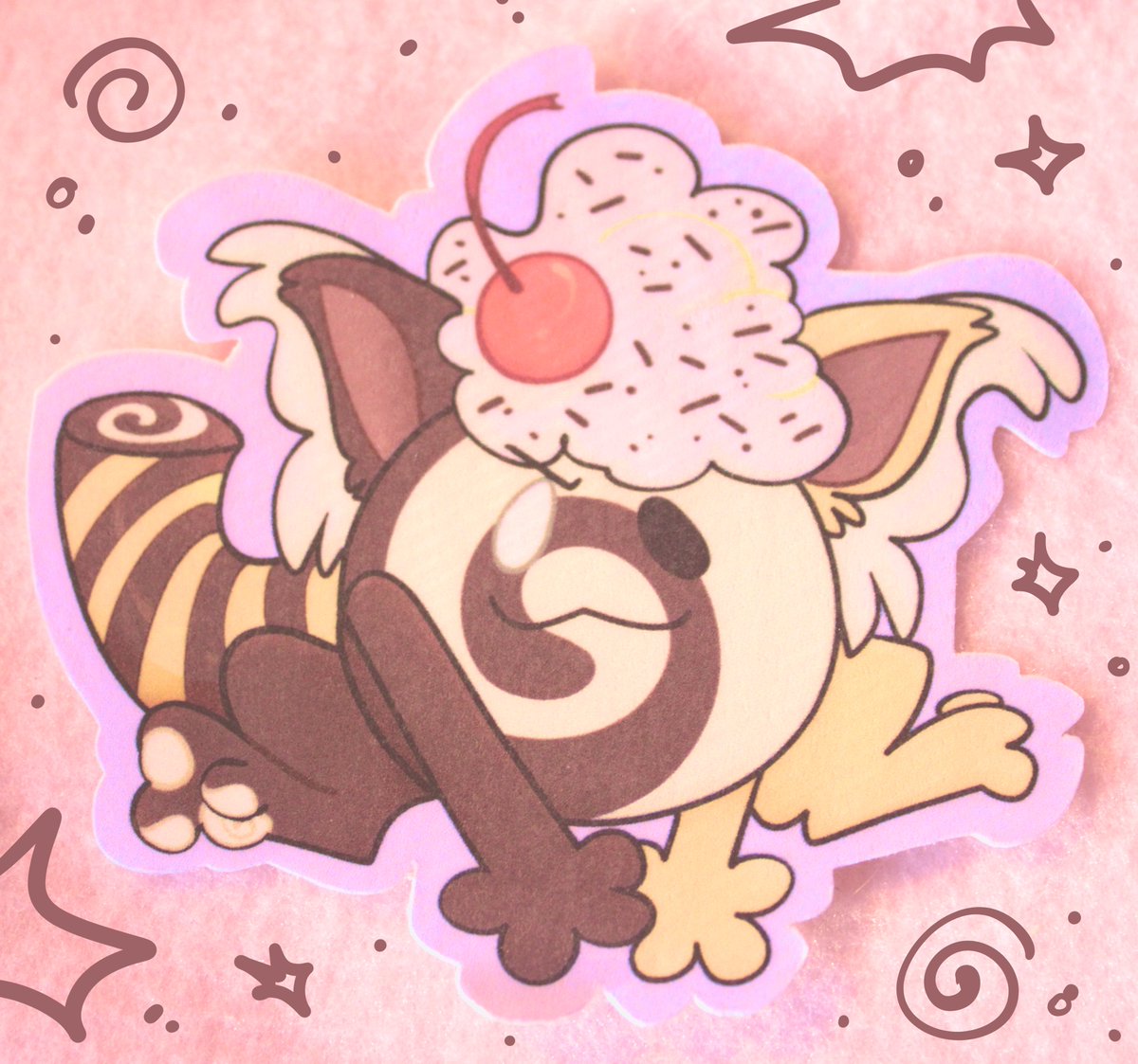 GingKingfisher's tweet photo. Scheduled Post✨✨
ough I wanna do more cake roll set stuff,, this is from a yinyang set, if u want the sticker check pinned
#furryartists #furryart #sfwfurry https://t.co/lSH6CrV1kj