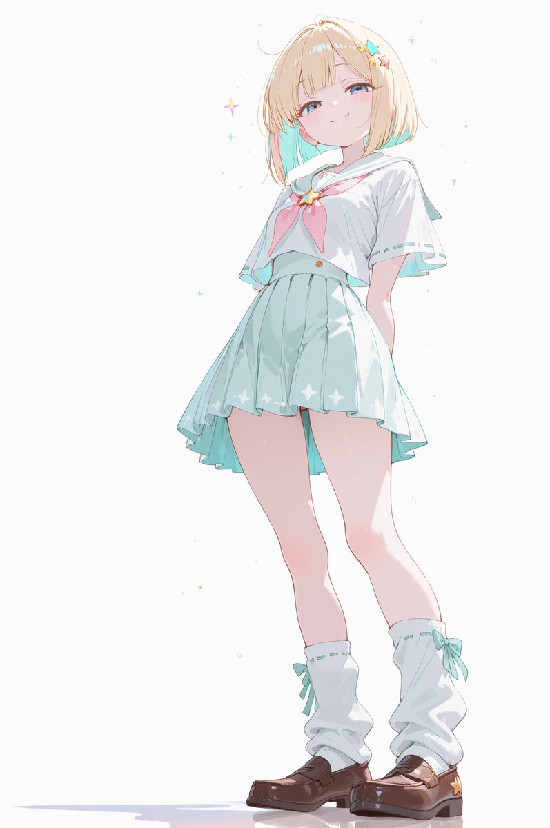 BlushVirginLab's tweet photo. ネオンちゃんの制服姿❤
ルーズソックスが可愛い

#AIart #AIartwork https://t.co/AbFZts98OK