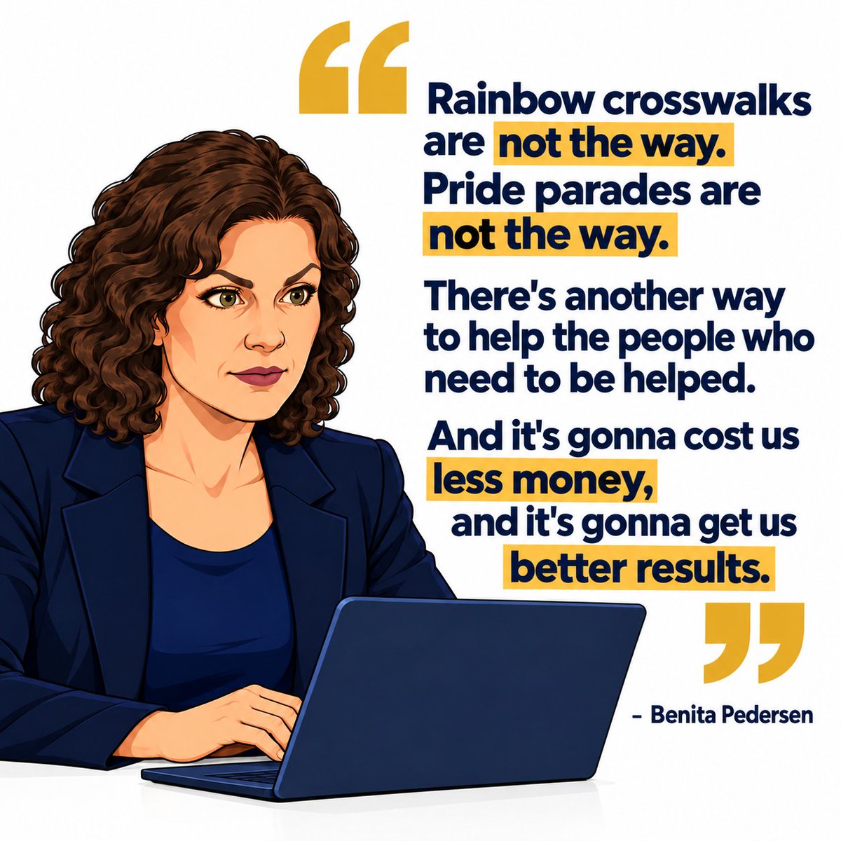 kevinschulthies's tweet photo. Quote from Benita Pedersen at her Alberta Tribunal against her "hateful" flyer - @PedersenBe40303 
Details, posts and more  @SheilaGunnReid Doing amazing Posts throughout the trial, follow there too.
https://t.co/8muv6JKH4r https://t.co/5LZA5iGy6m