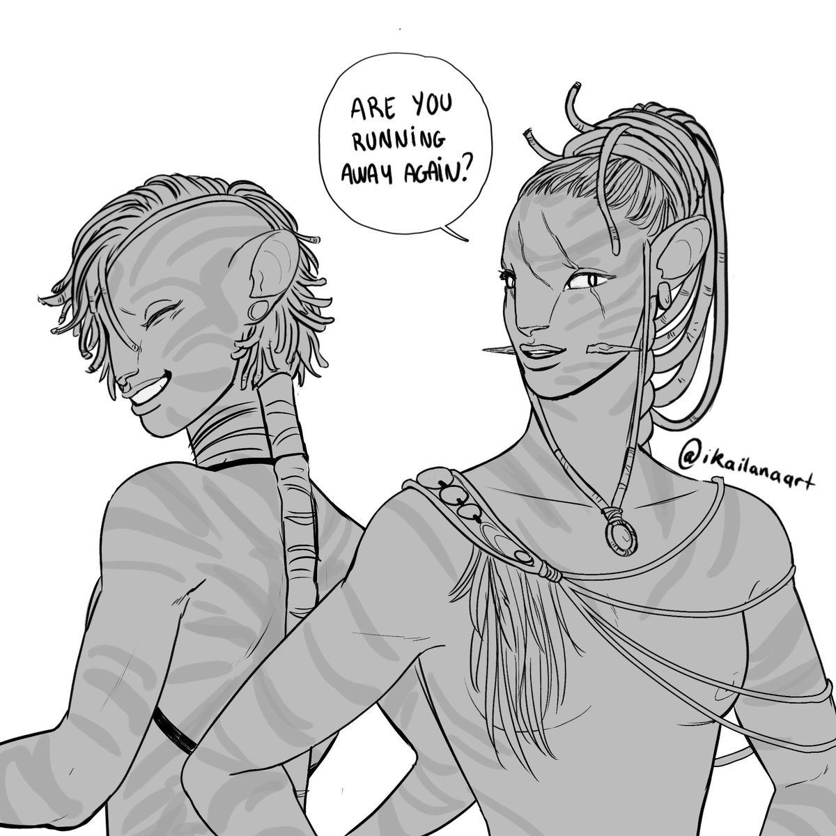 ikailanaart's tweet photo. Sisters #navioc #avatar https://t.co/m7l7MUnTcc