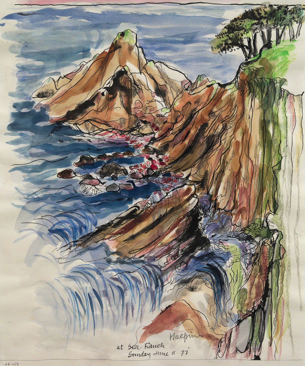 scimbl's tweet photo. Check out these really cool Sea Ranch drawings done by Lawrence Halprin who was the landscape architect and master planner on the project https://t.co/1IiX3F05Ig