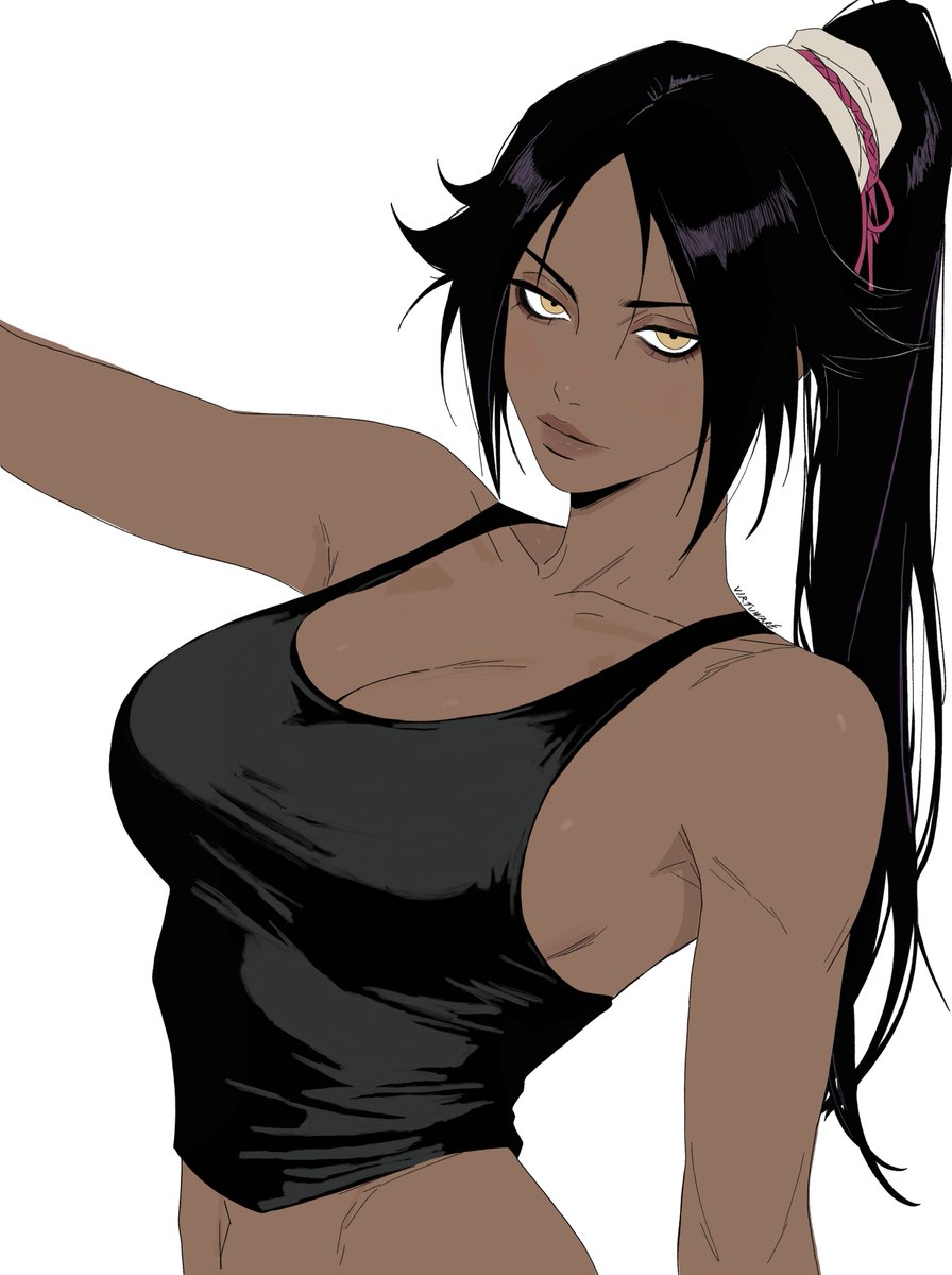virtuware's tweet photo. drew yoruichi in my style ⚡️ https://t.co/lxHTmWaj7V