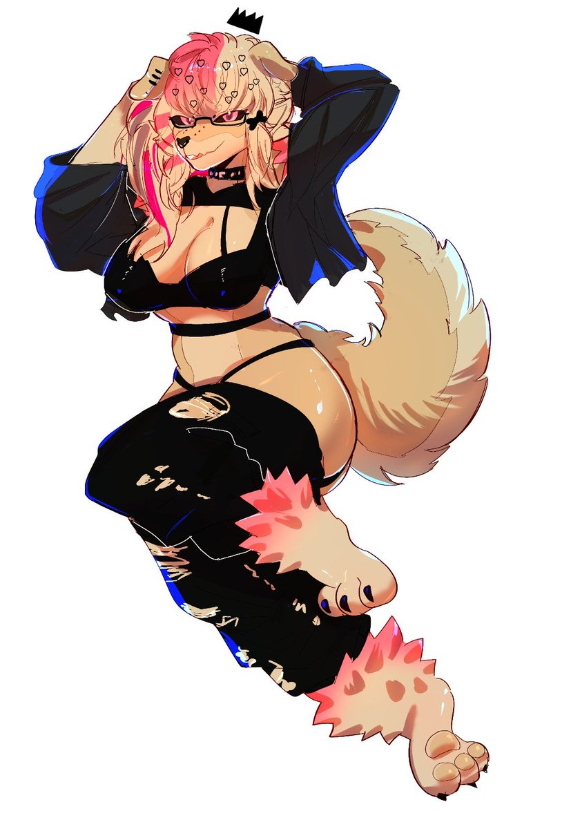 P_xINKY's tweet photo. Strike that pose~!
Art by: @moothbeelamp https://t.co/KCmDDDtTBP