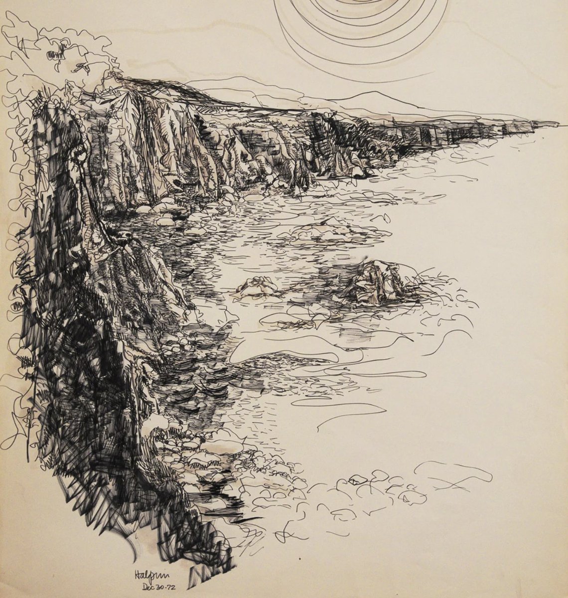 scimbl's tweet photo. Check out these really cool Sea Ranch drawings done by Lawrence Halprin who was the landscape architect and master planner on the project https://t.co/1IiX3F05Ig