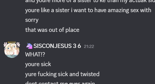 siscongod36's tweet photo. im shaking you cant speak to anyone nowadays without them acting like this.. https://t.co/lvfdH4pxeD