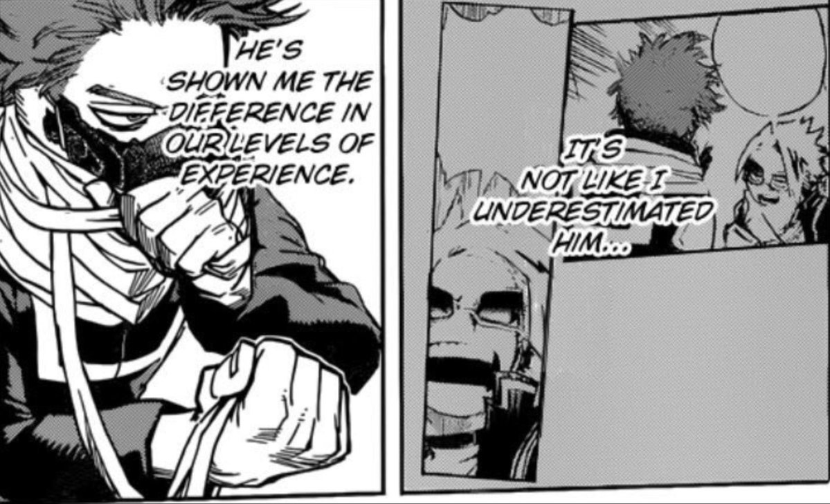 04__AM's tweet photo. 🫡 
denki implicitly trusts hitoshi and views him as a hero, hitoshi never questions denki’s capabilities or intelligence- in fact calls him clever!!! https://t.co/Fu7jMszVMU