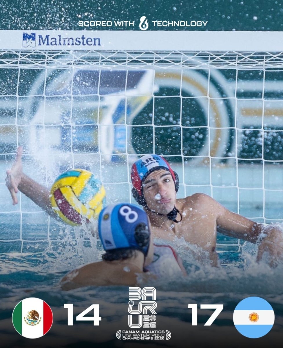 albicelesteilu's tweet photo. Argentina 🇦🇷 venció a México 🇲🇽 en su debut de los Panam Aquatics U19 Waterpolo Championships. 

El próximo partido para Los Yacarecitos será el martes 29 de septiembre, desde las 14:30hs, ante Perú. https://t.co/Zx6GlIPctO
