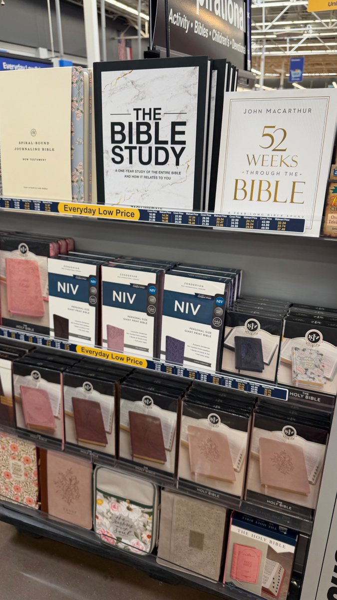 BiblicalBeauty's tweet photo. A display by the checkout in Walmart

Never forget how insanely blessed we are in this country. https://t.co/cHajK4k6BY
