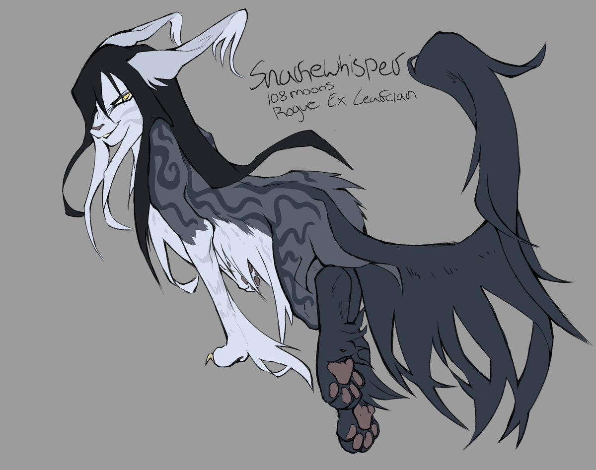 zomb0nezz's tweet photo. HAWK SCREAMMMMMMM theyre done !! the legendary sannin warrior cat au designs………. my back hurtssss lol guess whos my fav https://t.co/eg0LCc5Zqt