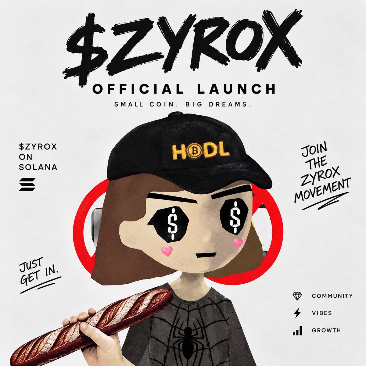 Zyrox0x's tweet photo. I’m now officially launching my first ever memecoin $ZYROX TOMORROW 30th September Wednesday 1 PM EST!

No rugpull, no pump and dump!

Majority of the supply will be locked!

Will drop early ca at 10k mc will push it to guaranteed 10 million market cap!
 
Rewards in form of $SOL airdrops will be given to holders!

Airdropping 50% Of The Supply 🪂, Drop Your $SOL Addresses 👇🏻