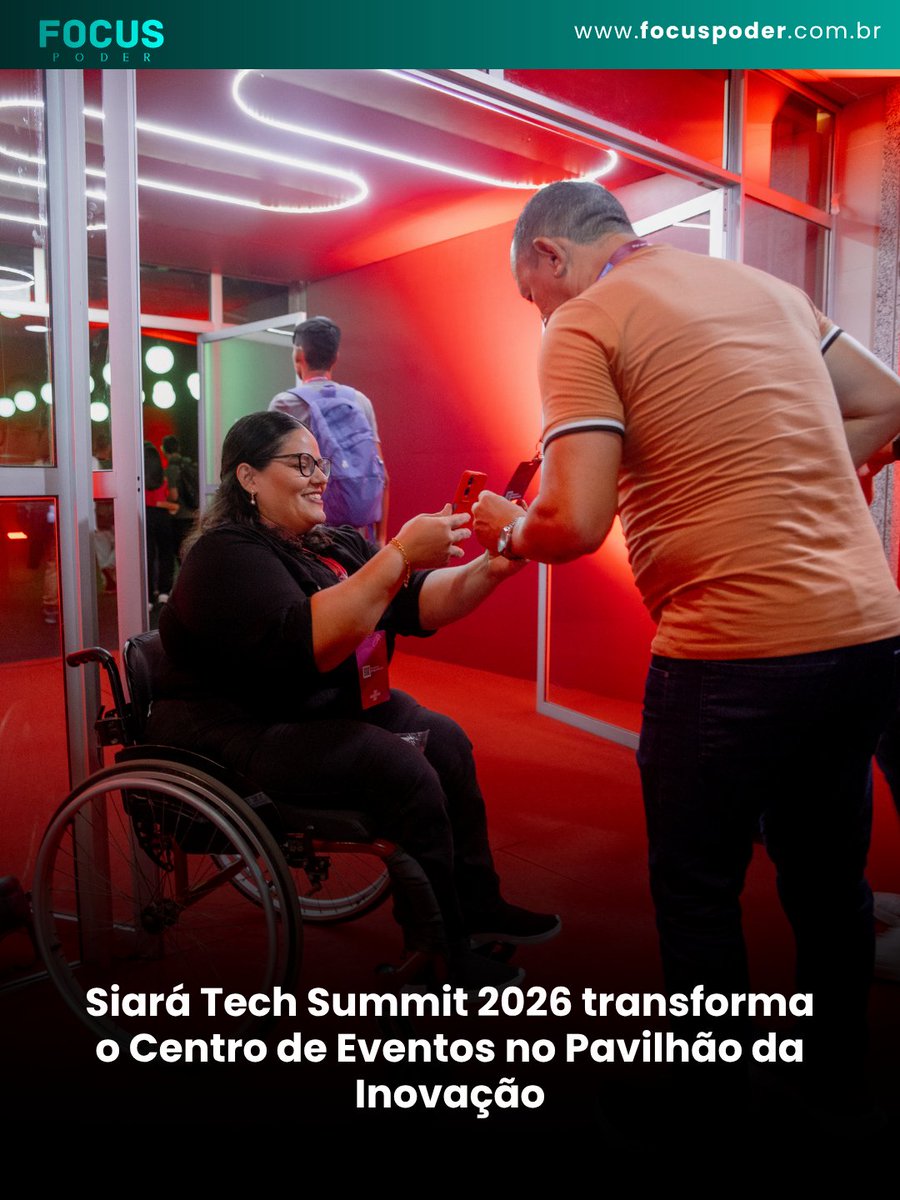 focuspoder's tweet photo. O Siará Tech Summit 2026 chega a uma nova edição como um verdadeiro Pavilhão da Inovação, ocupando mais de 13.500 m² de área de evento no Centro de Eventos do Ceará.

Para se inscrever, acesse o site https://t.co/ozoVPvWofj.brou entre pelo link disponível na bio do @sebraece. https://t.co/0tfbDKO01f