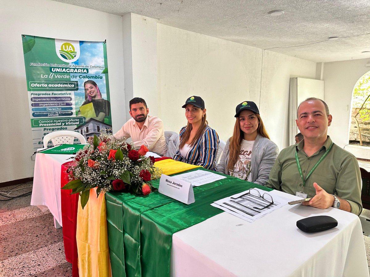 UNIAGRARIA's tweet photo. 🎓 UNIAGRARIA fortalece su compromiso con la educación regional.

Participamos como jurado y aliado estratégico en el Foro Educativo Municipal de Villeta 2026, un espacio de diálogo, intercambio de saberes y reconocimiento de experiencias educativas transformadoras. https://t.co/vB2aPqaQiy