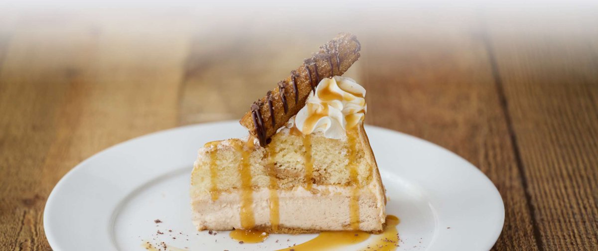 SteakOutAthens's tweet photo. It's the last week to get our #CinnamonChurroCheesecake before it's gone! Order online at https://t.co/lRH0Z9n97B https://t.co/7LRJK678Pb