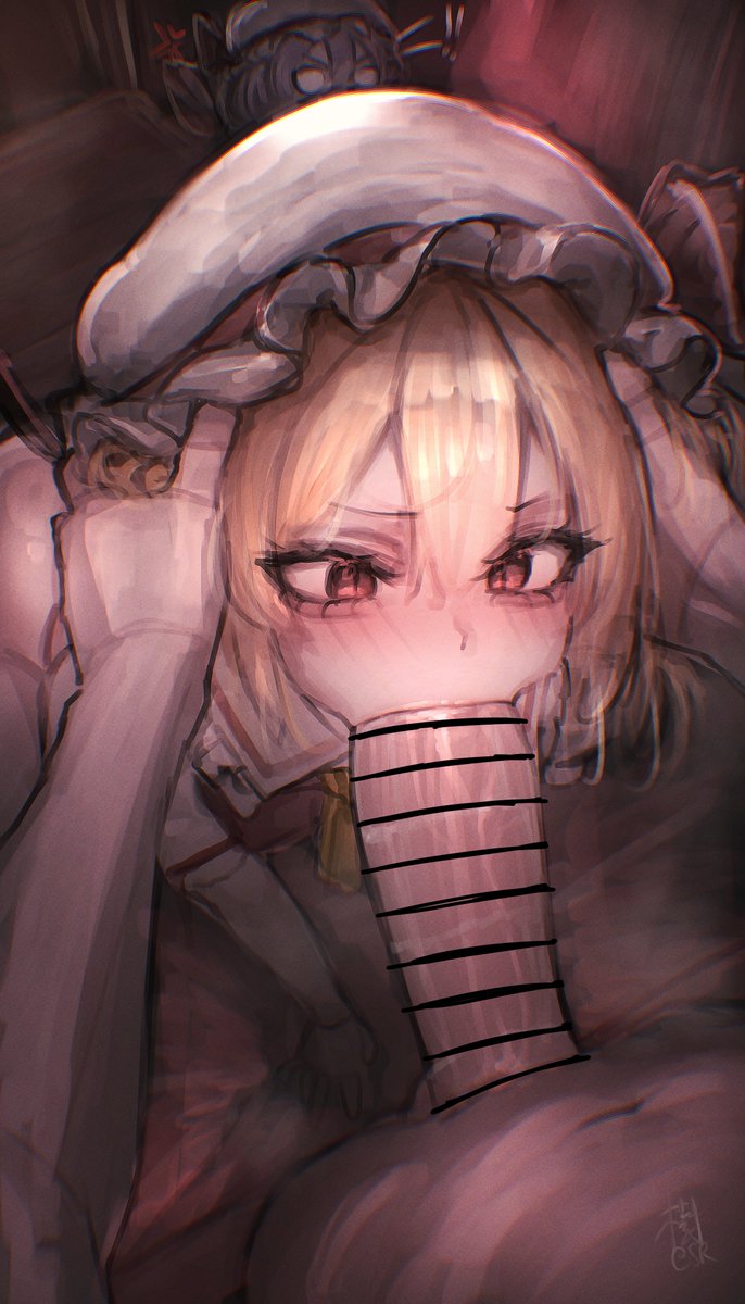 kmr_ruka's tweet photo. teaching flandre bedside manners https://t.co/YrdoXwEqQA