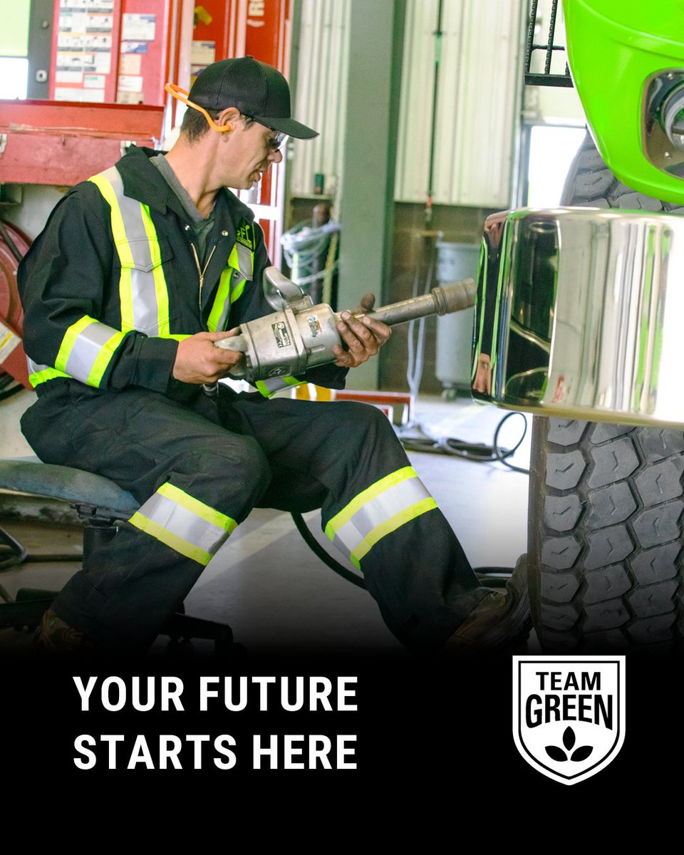 GFLenv's tweet photo. At GFL, our green signature isn't just on our trucks and uniforms; it’s a reflection of a supportive, tight-knit culture built on respect and teamwork. From the frontlines to the office, every voice matters. Ready to join #TeamGreen? 

https://t.co/YIkPmt10M7 https://t.co/Br0z29mNEB