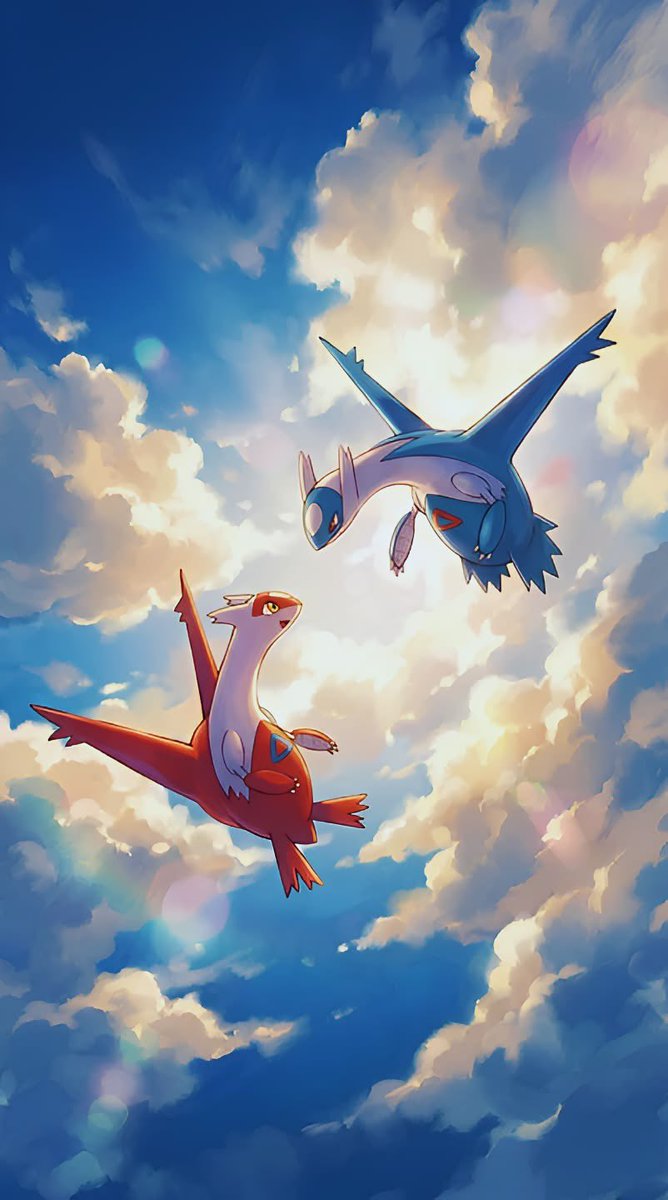 CFC_Samzzy1's tweet photo. Latios and Latias. https://t.co/9vaaOYbIN7