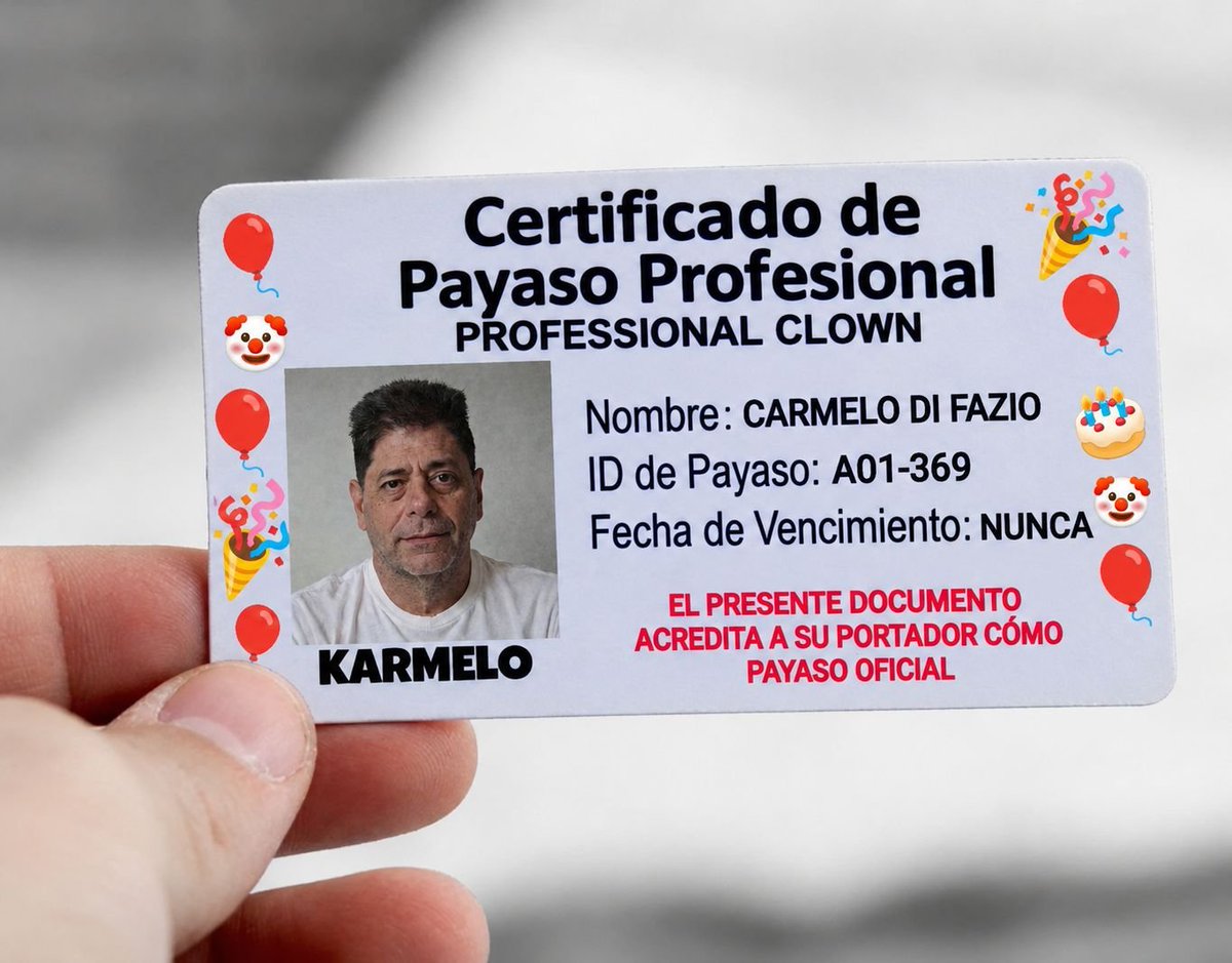 karmelodifasio's tweet photo. He visto los resultados finales de mi última encuesta aniquiladora y he roto todos los récords en votación, aunque no puse a María Corina Machado pero fue por falta de espacio. Por cierto he perdido mi cartera con mis documentos, ¿Alguien los encontró? Daré recompensa, Tik-Tak.. https://t.co/2s0SU8arCP