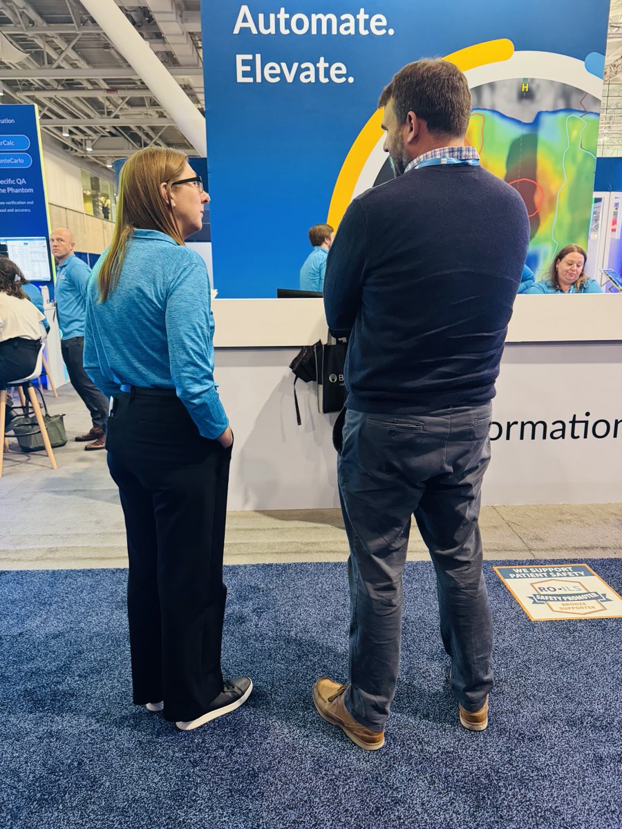 Radformation's tweet photo. It's been a back-to-back (demo) kind of day at ASTRO 2026, and we'll be back to do it all again tomorrow. Make sure to add a stop at booth 410 to your agenda to see what's new from Radformation.

#astro #astro2026 https://t.co/R5eyqpy9Se
