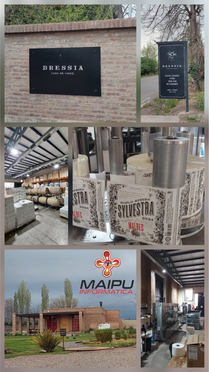 informaipu's tweet photo. Tecnología que acompaña grandes proyectos. 🍷💻

En Bressia Casa de Vinos, Informática Maipu aporta soluciones profesionales para acompañar cada desafío.

📲 CONSULTANOS

#InformaticaMaipu #Mendoza #Tecnologia https://t.co/moNQ7PeA2W