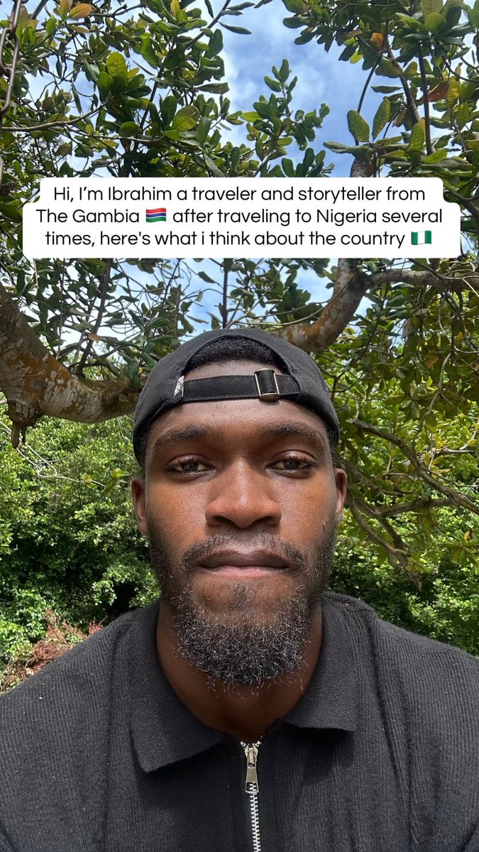 ganodidit's tweet photo. Hi, I'm Ibrahim a traveler and storyteller from The Gambia 🇬🇲 after traveling to Nigeria several times, here's what i think about the country 🇳🇬 1/5 https://t.co/jeVjo6BM4J