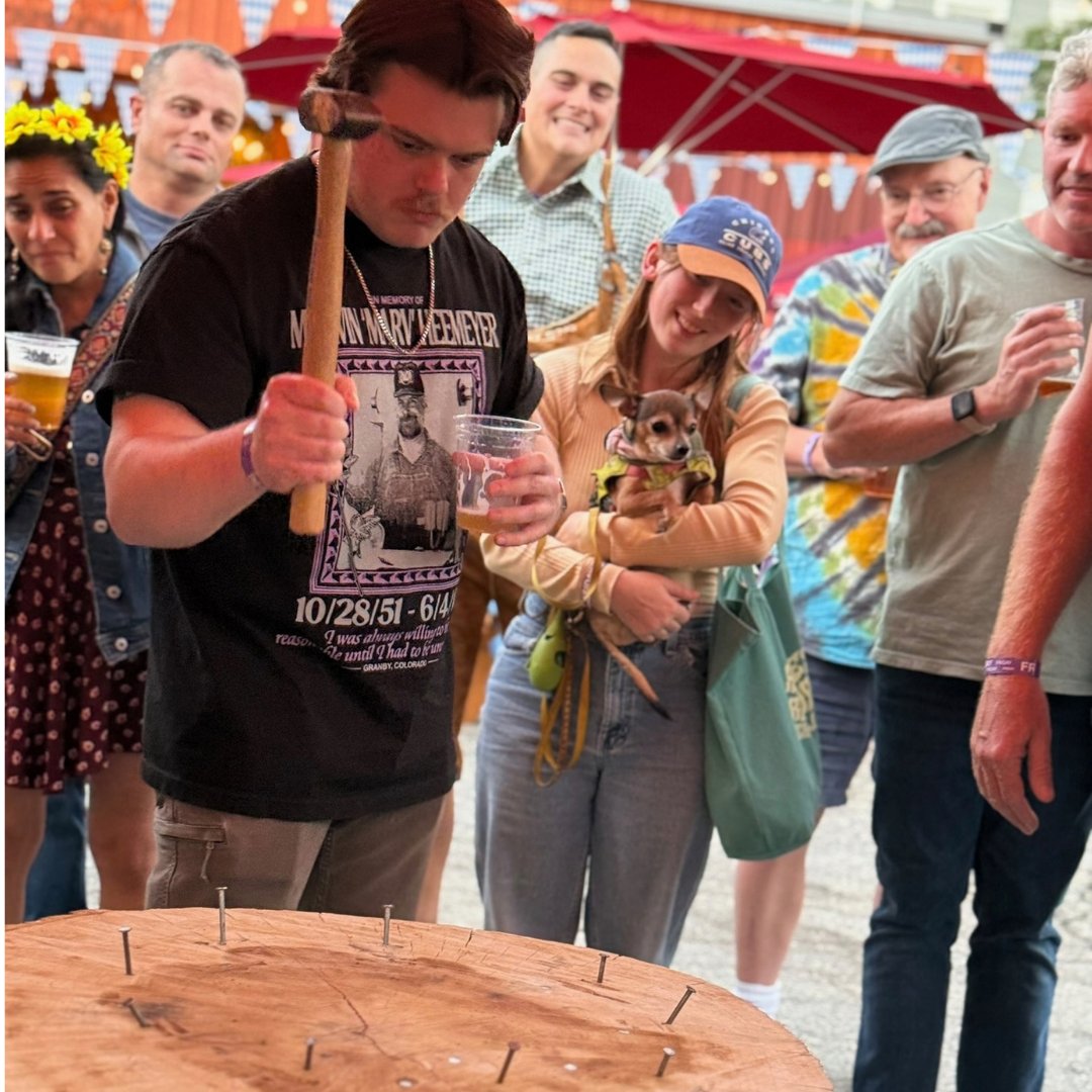 fireforgebeer's tweet photo. 🍻 Prost to everyone who joined us for Fireforge’s 9th Annual Oktoberfest! It was a lively weekend filled with live music, festive fare, Fireforge beers, and spirited Stein Hoisting and Hammerschlagen competitions. 🎶 🥨 🍺 We’re so glad you celebrated with us! https://t.co/SQa62Mkir2