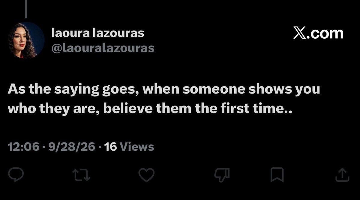 Rolandschoeman's tweet photo. Yes, @laouralazouras, that is true. Less than an hour after posting this, you told me to “stick to swimming,” then wrote, “May you drown in your vanity and arrogance,” because I criticised your department.

You didn’t merely tell us who you are. You demonstrated it publicly. https://t.co/qVjVhrxyQh