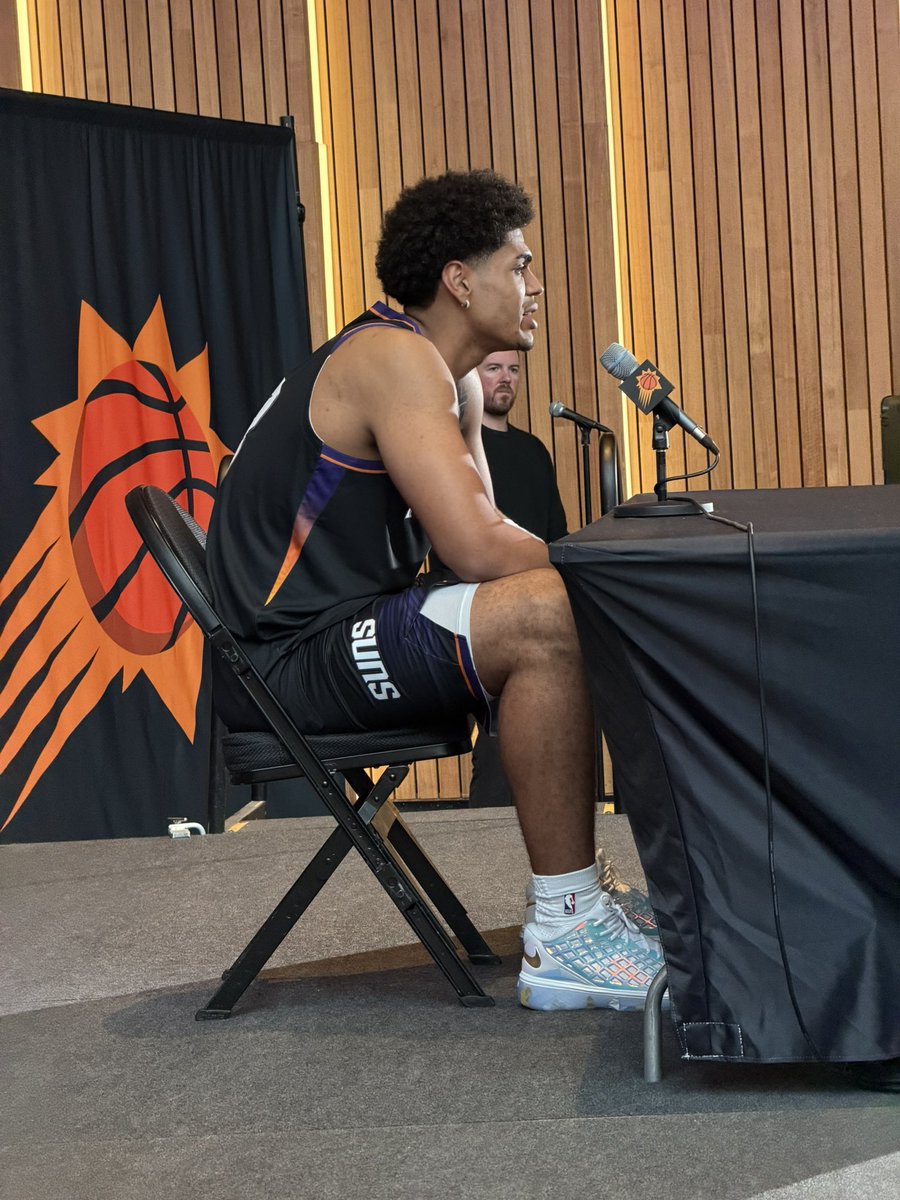 Espo's tweet photo. Hometown kid gets his chance at media day. https://t.co/yxRgURoQRq