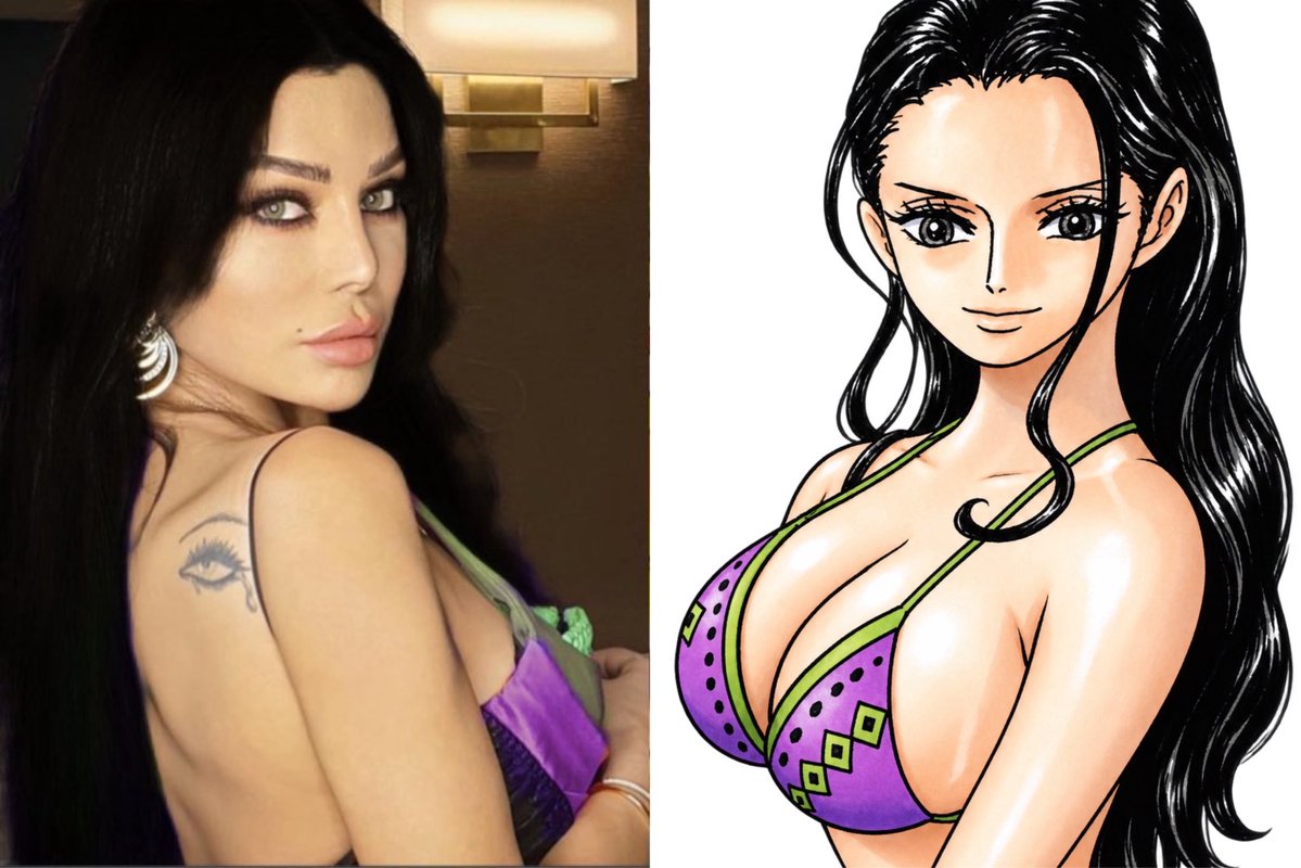 abs0lutelyv0dka's tweet photo. Nico Robin X Haifa Wehbe https://t.co/d664qEvuJu