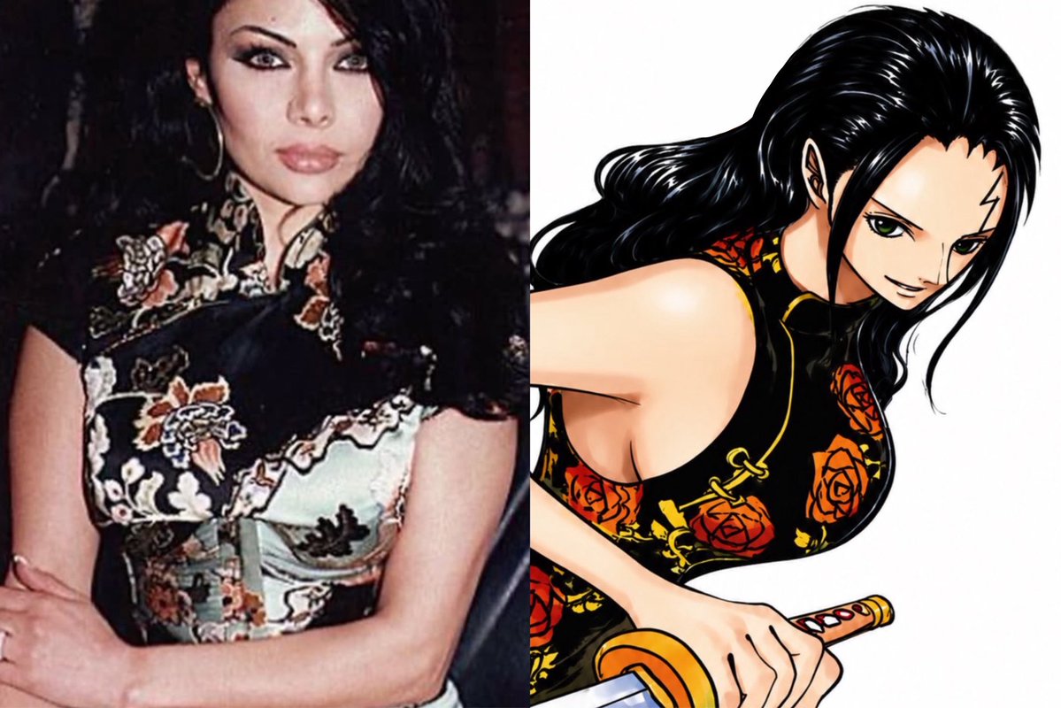 abs0lutelyv0dka's tweet photo. Nico Robin X Haifa Wehbe https://t.co/d664qEvuJu