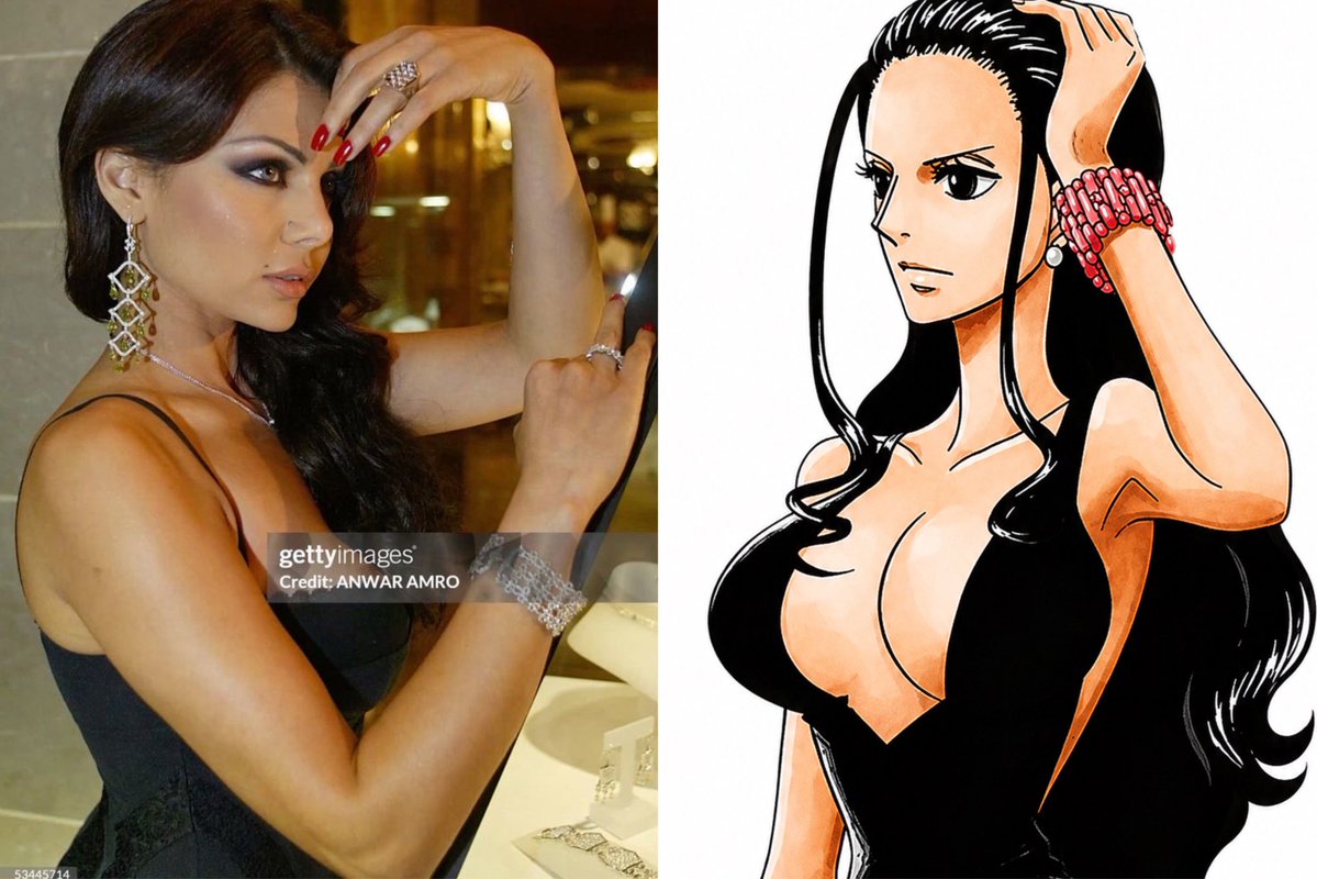 abs0lutelyv0dka's tweet photo. Nico Robin X Haifa Wehbe https://t.co/d664qEvuJu