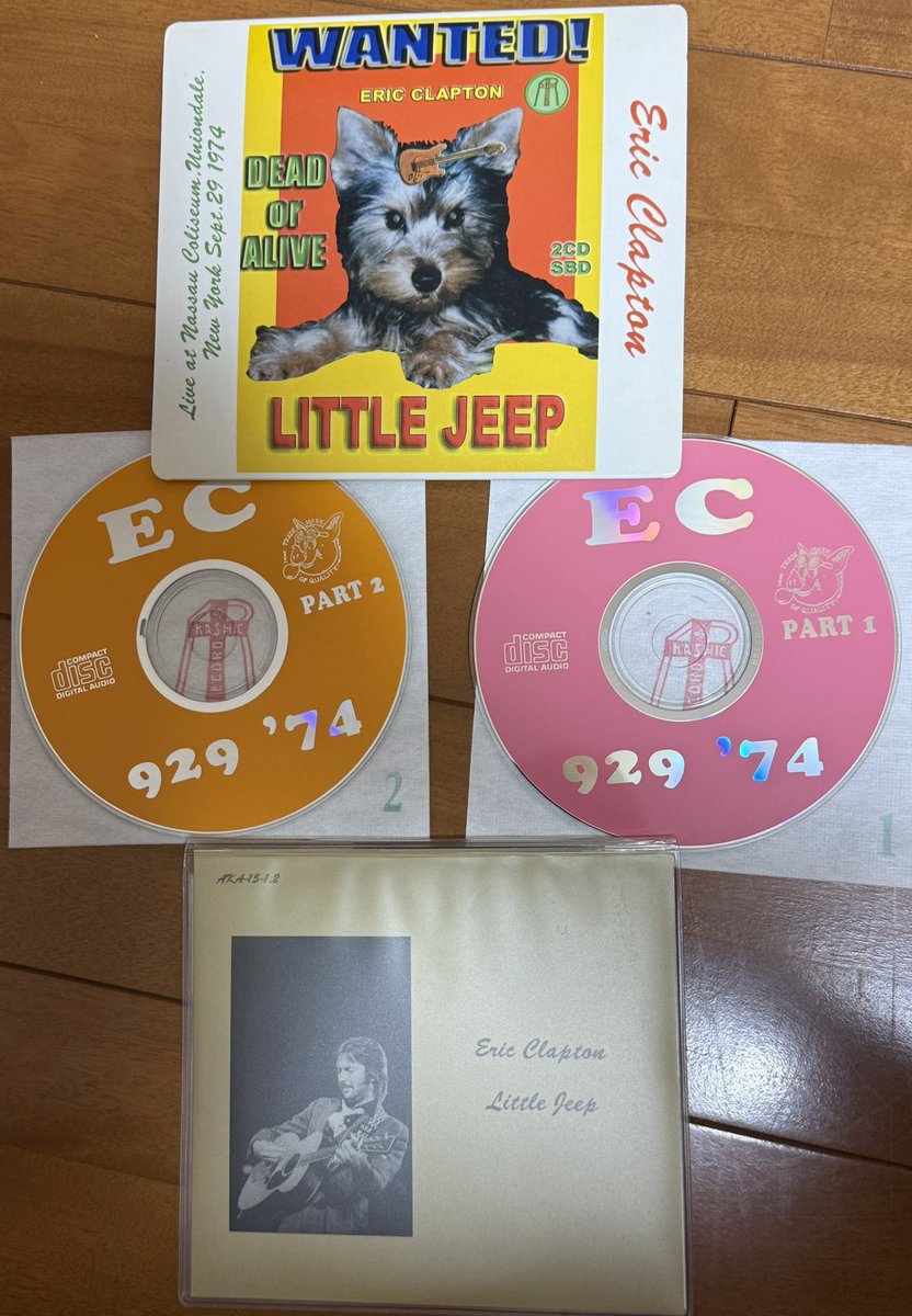 claptmania's tweet photo. #Eric_Clapton
929
“LITTLE JEEP“
AKA-15-1,2
Live At Nassau Colliseum, Uniondale. New York Sept. 29 1974
🐷マークがある盤は好物だな🎶
74年でもU.S.A. Tour (2nd Leg)では酷い酩酊状態でもなくちゃんと演ってる。🤪😉
イヴォンヌのVo好きやわぁ〜嵌ってしまう。 https://t.co/xPXKkXIDVs