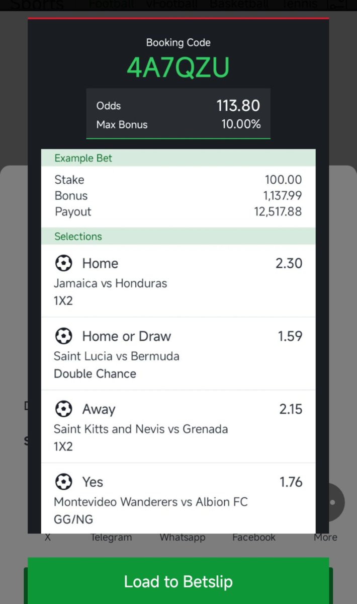 Economist_JW's tweet photo. Wake up to booom💥 

100+ odds ✅🔥

4A7QZU

Boomluck fam❤️ https://t.co/SABLTQJTMY