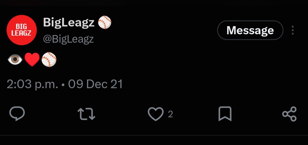 MoonArtist__'s tweet photo. The very first @BigLeagz tweet https://t.co/NaSiGDYqYQ