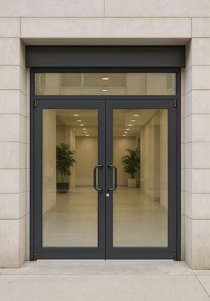 GetMyGlass's tweet photo. Beautiful commercial entry doors by Precision Glass for our customer in northern Indiana. #autoglass #mirror #precisionglass #upholstery #commercialglass #customshower #windows #windowtinting #battlecreek #kalamazoo #fortwayne https://t.co/ZpQsDA3ZOo