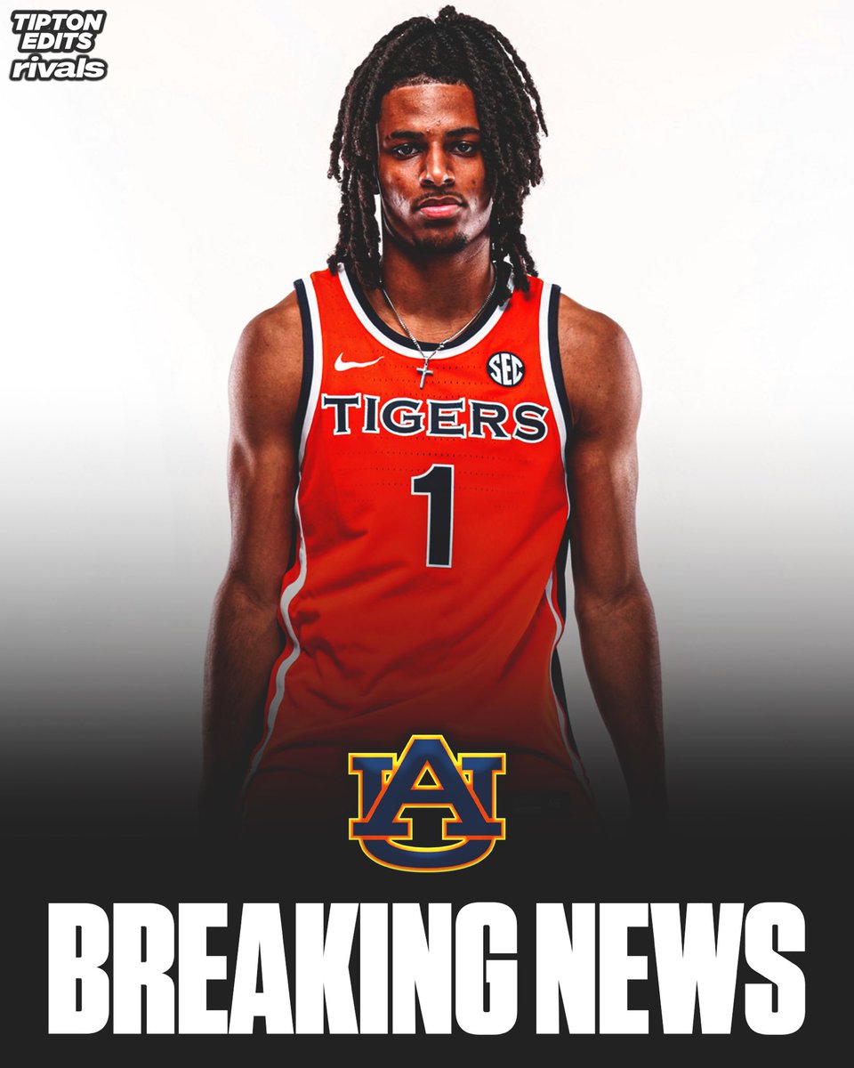 JoeTipton's tweet photo. NEWS: 4⭐️ Jason Gardner Jr. has committed to Auburn, he told @Rivals. 

The 6-1 point guard is a top-65 overall recruit in the 2027 class. 

https://t.co/M9YKQohP0j https://t.co/C0iVJCIKCY