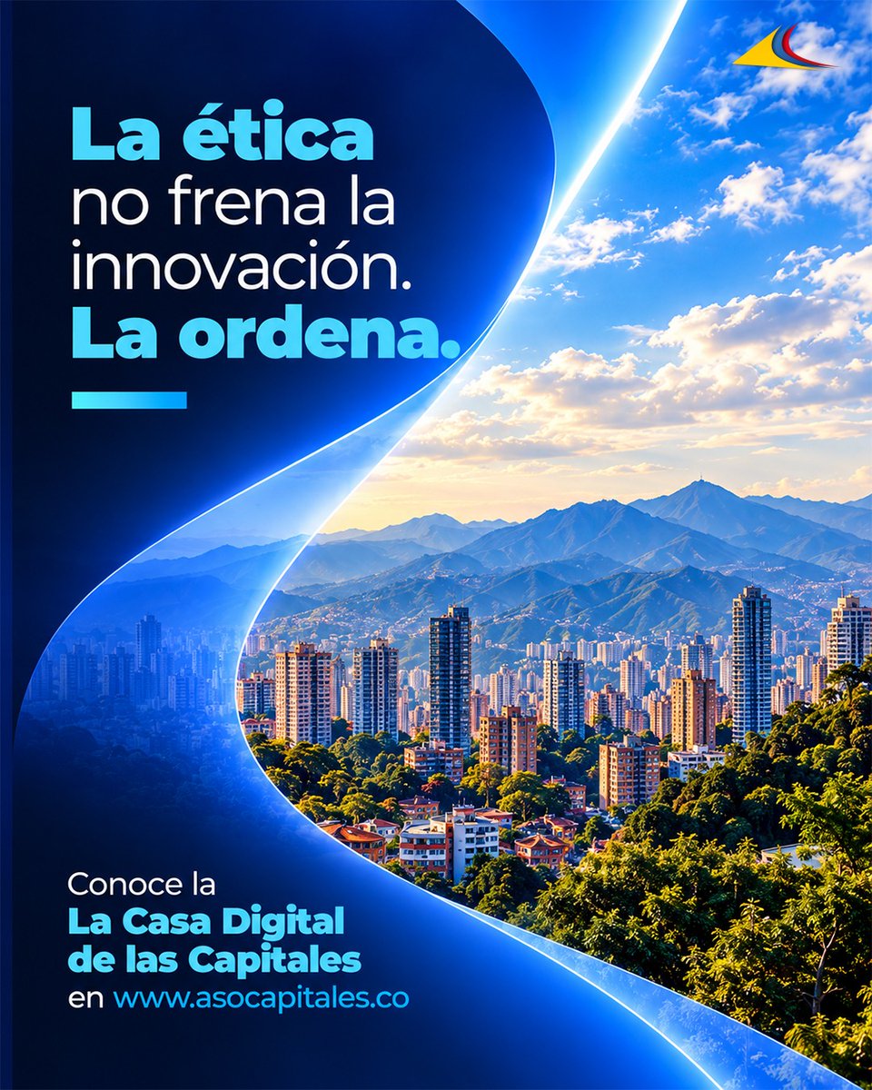 Asocapitales's tweet photo. Sobre esa base también funciona #ARIA, nuestro agente de inteligencia artificial para explorar la información de las ciudades capitales, comparar territorios y encontrar datos y fuentes.

La apuesta es clara: más capacidad tecnológica, con reglas, controles y responsabilidad humana.

Ese es el sentido de nuestra gobernanza: ampliar las capacidades de la tecnología sin trasladarle la responsabilidad humana.

🔗 Conoce la Casa Digital de las Capitales en https://t.co/0CrNtDCvif.