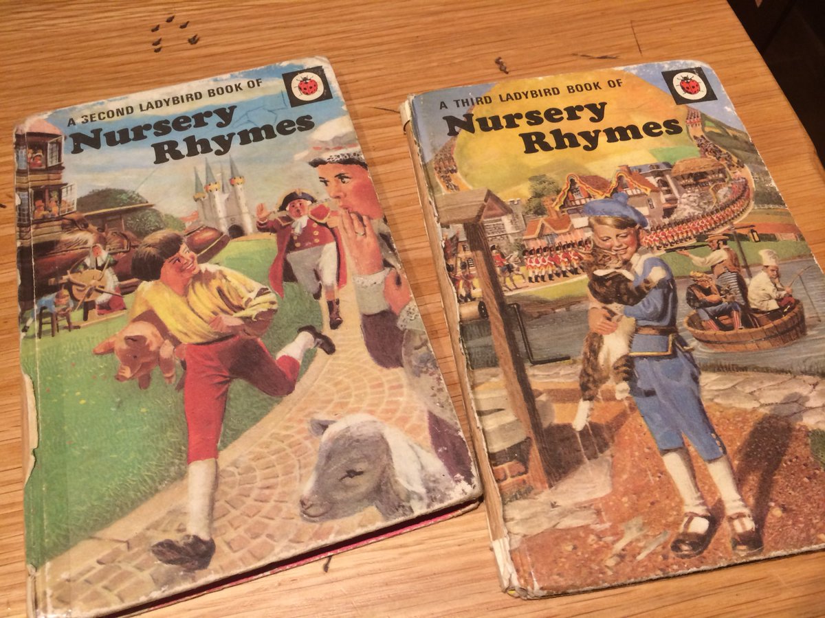 TimJones15's tweet photo. @VictoriaCoren Here you go, from our ladybird nursery rhyme books. #onlyconnect https://t.co/AXTurPLoDe