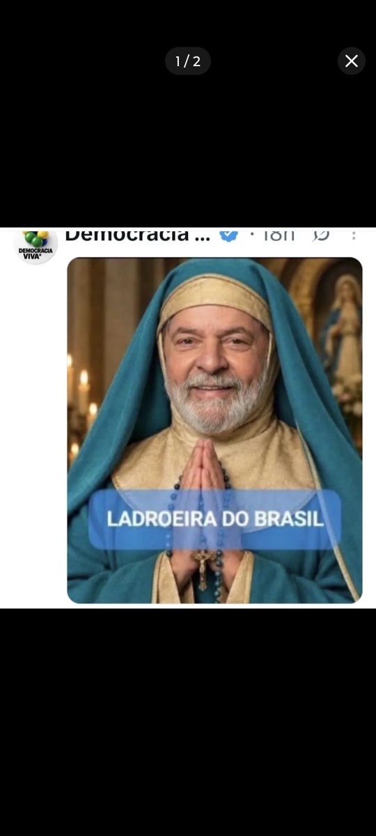 SimoneC2210's tweet photo. @ana_luizapt @DomVicenteF Qual o problema de decretar que o Brasil é de CRISTO, retardada? Não sabe nada sobre fé, e vem fazer um post idiota desse? CATÓLICOS SÃO CRISTÃOS! SER CRISTÃO SIGNIFICA SEGUIR JESUS CRISTO, CATÓLICO SEGUE JESUS CRISTO, sequelada! 🖕🏽🤪🚮
#FORALULA #BETSDOLULA #LULAFAKENEWS https://t.co/cEc9tVjFGQ