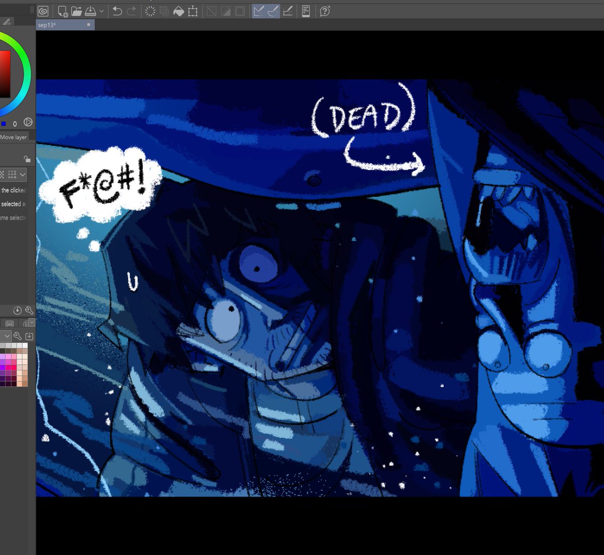 waioaii's tweet photo. Quick paintings #ResidentEvil https://t.co/oQi7sN7kiE