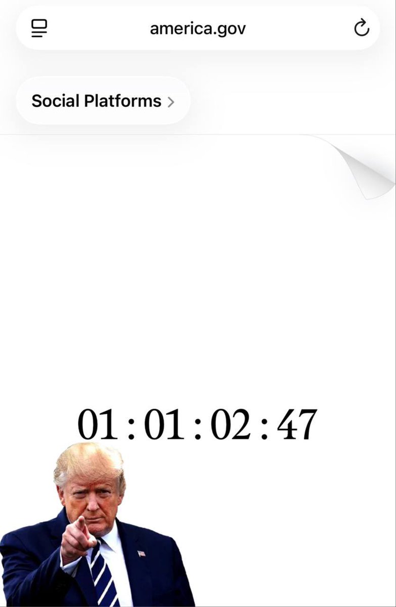Whiplash437's tweet photo. A new government website with a countdown thingy…

The https://t.co/tAbY8alCkG countdown ends at 10:00 a.m. EDT Tuesday, Sept. 29. That’s when the Trump administration plans to launch a rebuilt version of the site reportedly as a single entry “front door” for federal information and services now spread across dozens of agency websites.

The official unveiling is part of an all-day event at the Andrew W. Mellon Auditorium in Washington, featuring President Trump, VP Vance, and tech leaders including Elon Musk and Nvidia’s Jensen Huang.

From my understanding, this will be a powerful AI-assisted portal to help navigate a maze of gov sites.

📱 ReTWEET
