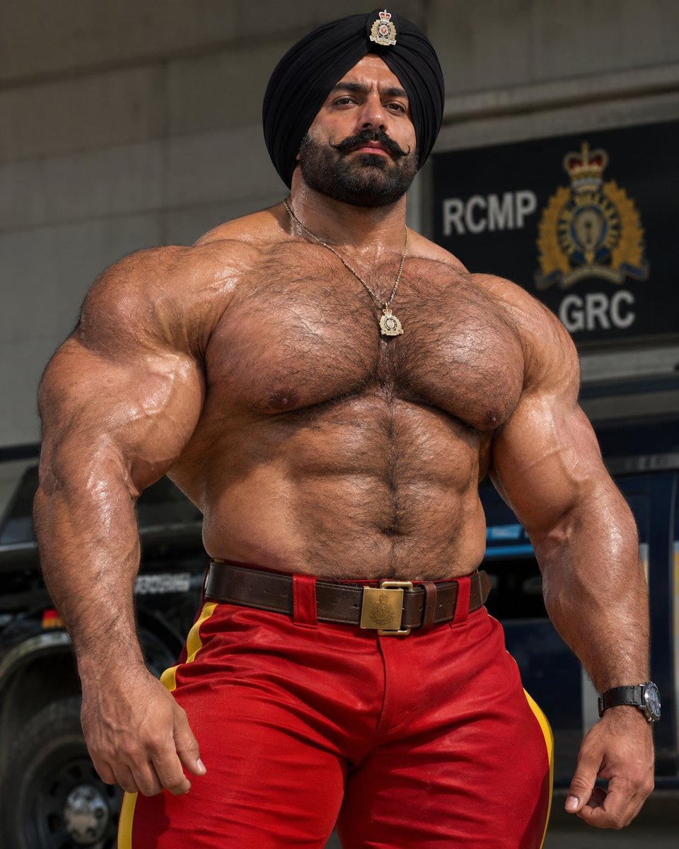 mymusclemen's tweet photo. You had been flagged at the border crossing into Canada and were taken to secondary processing.  

The agent who handled your case was big muscular and mean.  

You swear he fabricated some evidence, but you were quickly processed and locked in a chastity cage. https://t.co/sGmmueBHXK