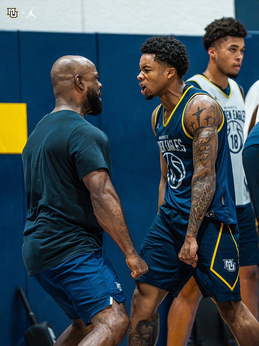 MarquetteMBB's tweet photo. Compete forever😤

#MUBB | #WeAreMarquette https://t.co/olGgCKUrGM