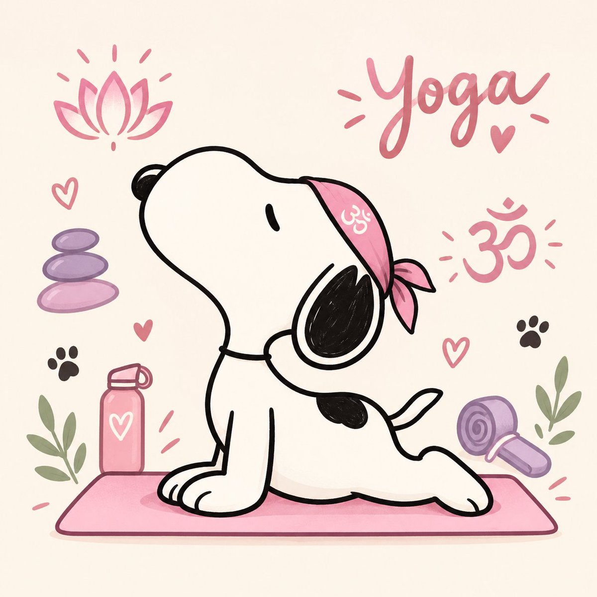 snoopyb047's tweet photo. Yoga https://t.co/YXLiJIOKMG