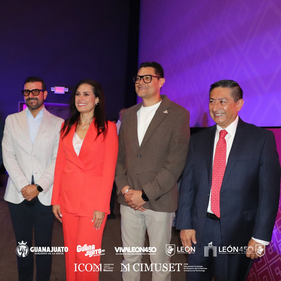 ExploraLeon's tweet photo. Con orgullo y entusiasmo, León, Guanajuato, da la bienvenida a la 53ª Conferencia de CIMUSET 2026, un encuentro internacional que reúne a especialistas y representantes de museos de ciencia y tecnología de todo el mundo.
✨ Bienvenidos a CIMUSET 2026.

#CIMUSET2026 #Explora https://t.co/wNQNTv3ubp