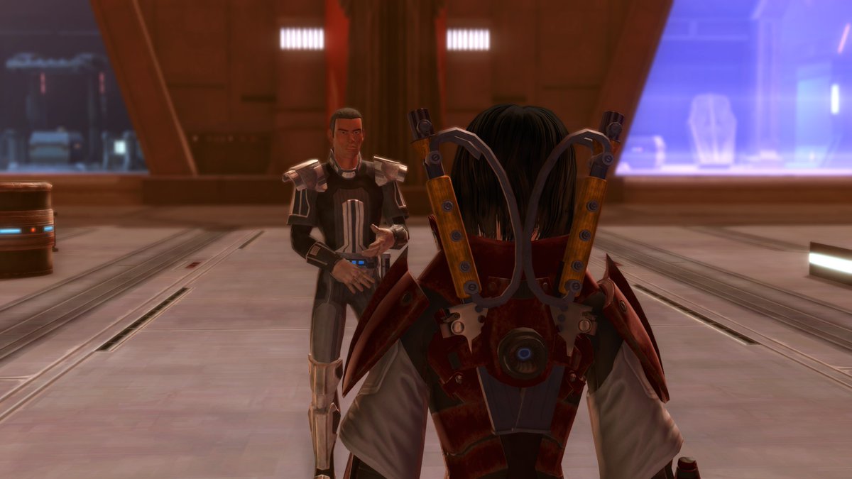 mordorgeist's tweet photo. So what to do after you submit your #SWTOR Custom Armor Contest entries? Create a new toon of course and ponder if #134 is worthy LOL. I may use Dethstrike as a placeholder for a Ventures toon, or I may introduce her into our Malgus #RP. A Sith Cyborg inspired by Lady Deathstrike https://t.co/rSjt79gN5f