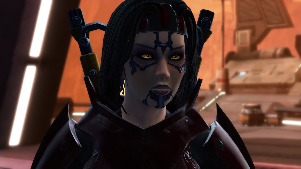 mordorgeist's tweet photo. So what to do after you submit your #SWTOR Custom Armor Contest entries? Create a new toon of course and ponder if #134 is worthy LOL. I may use Dethstrike as a placeholder for a Ventures toon, or I may introduce her into our Malgus #RP. A Sith Cyborg inspired by Lady Deathstrike https://t.co/rSjt79gN5f