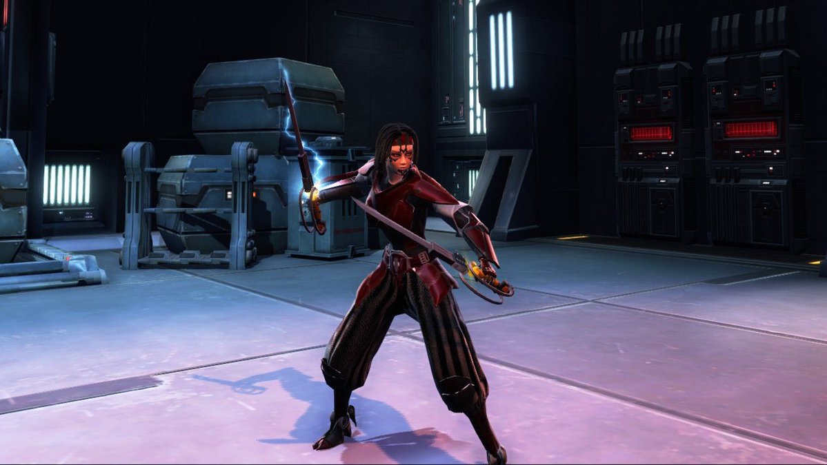 mordorgeist's tweet photo. So what to do after you submit your #SWTOR Custom Armor Contest entries? Create a new toon of course and ponder if #134 is worthy LOL. I may use Dethstrike as a placeholder for a Ventures toon, or I may introduce her into our Malgus #RP. A Sith Cyborg inspired by Lady Deathstrike https://t.co/rSjt79gN5f