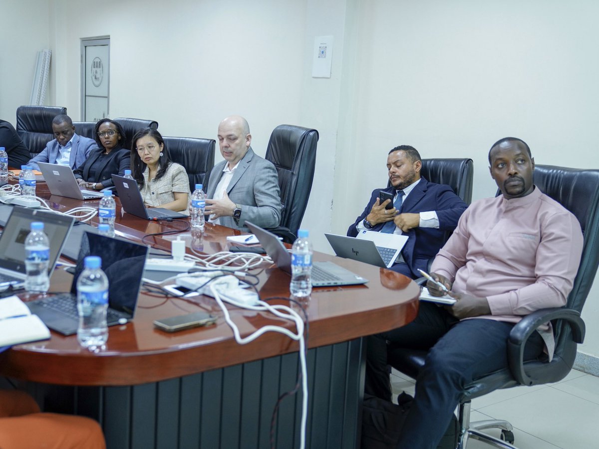 RwandaAgriBoard's tweet photo. This afternoon, as part of the ongoing @WorldBank mission for the preparation of the proposed Market-Driven Agricultural Development Project (MADAP), running from 28 Sept to 9 Oct 2026, a meeting was held at MINAGRI, bringing together teams from MINAGRI, RAB, the WB, EAX &amp; WFP https://t.co/vbWJNrEa22