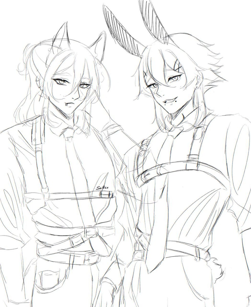 seittsu's tweet photo. 🐰🐺
#14dwy #ren #14dwyren #tkatb #soltkatb #solivanbrugmansia https://t.co/88CEcoTO9w