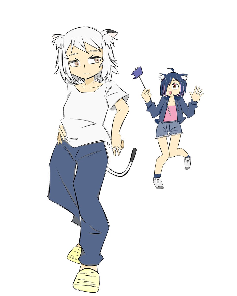 inusippon's tweet photo. ヤニねことハメねこ
ヤニさんは久しぶりに描いた https://t.co/z6E8beAiAL